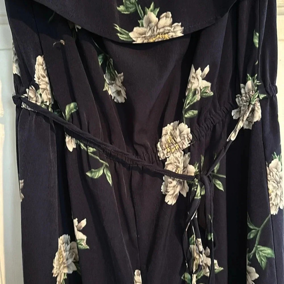 Altar'd State Navy Floral Jumpsuit - Picture 3 of 4